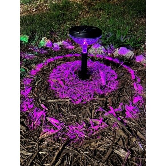 Bright Solar Pathway Lights 6 Pack,Color Changing+Warm White LED Solar Lights - Picture 2 of 4